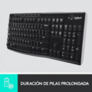 Teclado LOGITECH K270 Wireless