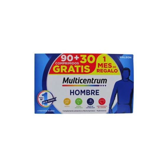 Multicentrum Hombre 90+30 Gratis  GSK CH