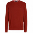 TOMMY HILFIGER - Refined Structure Crew Nk - Xnn - F|MW0MW35470/XNN