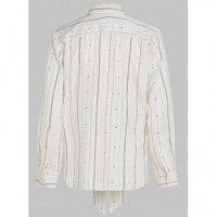 TOMMY HILFIGER - Foulard Stp Tie Neck Reg Shirt - 01S - F|WW0WW42273/01S