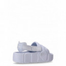 ADIDAS ORIGINALS - Adilette 22 Xlg W - Halblu Ftwwht Halblu - IF9490/HALBLU Ftwwht Halblu