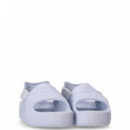 ADIDAS ORIGINALS - Adilette 22 Xlg W - Halblu Ftwwht Halblu - IF9490/HALBLU Ftwwht Halblu