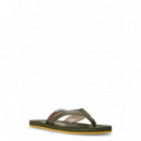 TOMMY HILFIGER - Comfort Hilfiger Beach Sandal - Msh - F|FM0FM05096/MSH