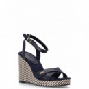 TOMMY HILFIGER - Im Raffia Sandal - DW6 - F|FW0FW08224/DW6