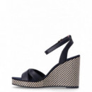 TOMMY HILFIGER - Im Raffia Sandal - DW6 - F|FW0FW08224/DW6