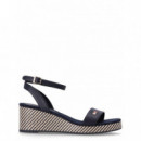 TOMMY HILFIGER - Im Raffia Sandal - DW6 - F|FW0FW08226/DW6