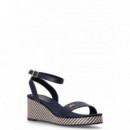 TOMMY HILFIGER - Im Raffia Sandal - DW6 - F|FW0FW08226/DW6