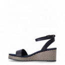 TOMMY HILFIGER - Im Raffia Sandal - DW6 - F|FW0FW08226/DW6