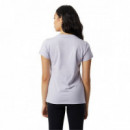 NEW BALANCE Camiseta para Mujer Malva