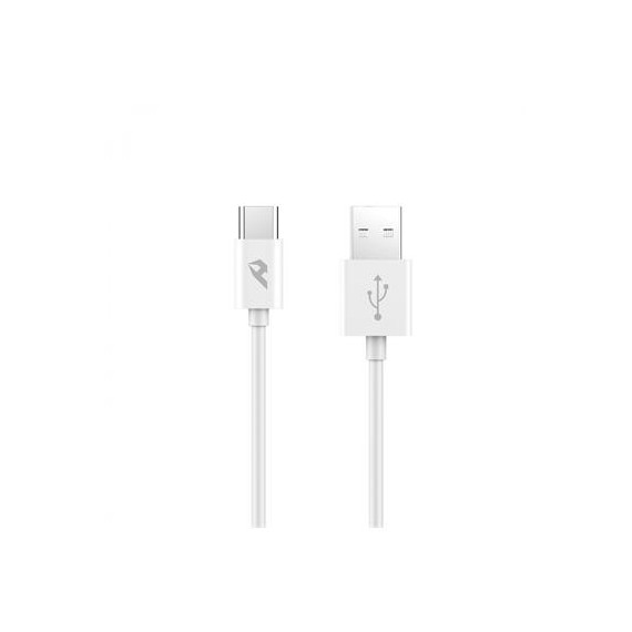 HOME Cable Tipo C a USB 2A Blanco