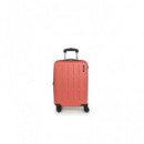 GABOL Trolley Maleta de Mano Pequeño con 4 Ruedas Advance Coral 55X35X21 Cm