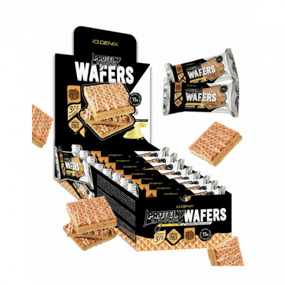 Protein Layered Wafers (12 Unidades)  IO.GENIX