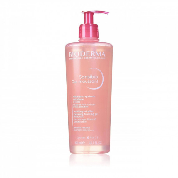 Bioderma Sensibio Gel Moussant  500 Ml  BIODERMA-NAOS SKIN CARE