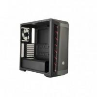 COOLER MASTER Masterbox MB511 MIDI Tower Negro, Rojo