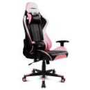 DRIFT Silla Gaming DR175 Rosa Incluye Cojines Cervical y Lumbar