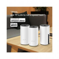 TP-LINK 3-PACK Sistema Wifi Mesh para Toda la Casa AC1200 Deco M4 Compatible Alexa,amazon
