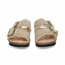 Pala 2 Hebillas Borreguito ante Beige  BIRKENSTOCK