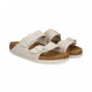 Pala 2 Hebillas ante Blanco  BIRKENSTOCK