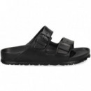 Pala 2 Hebillas Goma Negro  BIRKENSTOCK