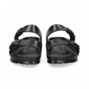 Pala 2 Hebillas Goma Negro  BIRKENSTOCK