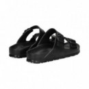 Pala 2 Hebillas Goma Negro  BIRKENSTOCK