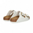 Pala 2 Hebillas Charol Blanco  BIRKENSTOCK