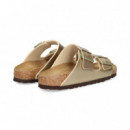 Pala 2 Hebillas Birko-flor Oro  BIRKENSTOCK