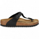 Esclava Birko Flor Negro  BIRKENSTOCK