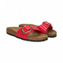 Pala Hebilla Charol Fucsia  BIRKENSTOCK