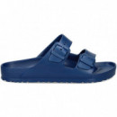 Pala 2 Hebillas Goma Azul  BIRKENSTOCK