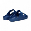 Pala 2 Hebillas Goma Azul  BIRKENSTOCK