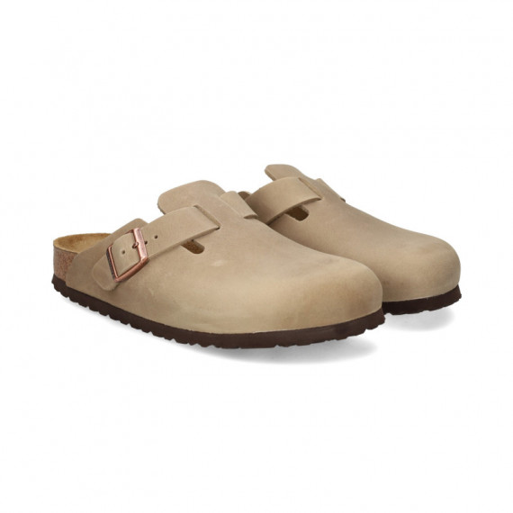 Zueco Engrasado Marron Claro  BIRKENSTOCK