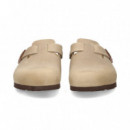 Zueco Engrasado Marron Claro  BIRKENSTOCK