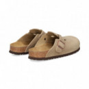 Zueco Engrasado Marron Claro  BIRKENSTOCK