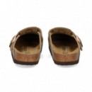 Zueco Engrasado Marron Claro  BIRKENSTOCK