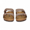 Pala 2 Hebillas Birko-flor Moka  BIRKENSTOCK