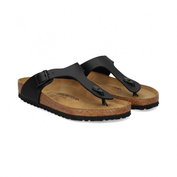 Esclava Birko Flor Negro  BIRKENSTOCK