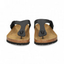 Esclava Birko Flor Negro  BIRKENSTOCK