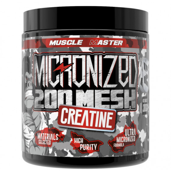 Creatina Monohidrato 200 Mesh MUSCLE MASTER - 300 Gr