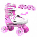 Patines Combo Neón Rosa (34-37)  YVOLUTION