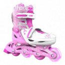 Patines Combo Neón Rosa (34-37)  YVOLUTION