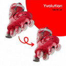 Patines Twista Rojo (30-34)  YVOLUTION