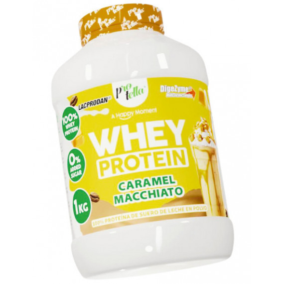 Whey Protein Caramel Macchiato PROTELLA - 1KG