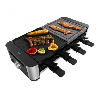 Raclette Cheese&grill 16000 Inox Mixgrill  CECOTEC
