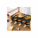 Raclette Cheese&grill 8200 Wood Black  CECOTEC