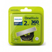 PHILIPS QP420/50 Oneblade 360 Cuchilla Flexible Pack 2