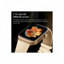 MIBRO T2 Smartwatch con Gps, 105 Deportes y Llamadas BLUETOOTH Dorado