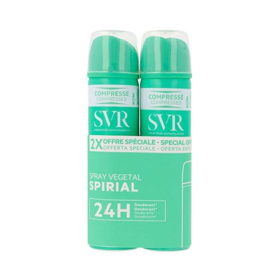 Svr Spirial Spray Vegetal Duplo  2 X 75 Ml  LAB SVR ESPAÑA