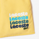 Bañador LACOSTE Amarillo Efecto Lavado