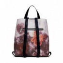 Mochila  Pocket Blossom Sumy Mini  DESIGUAL